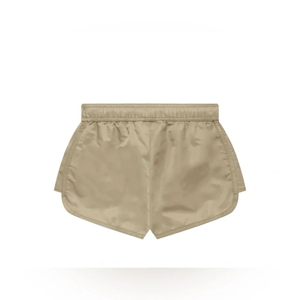 NWT Essentials Fear Of God Women's Desert Taupe Running Shorts, MED